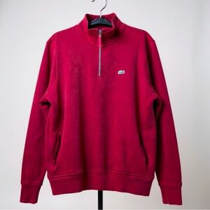 Lacoste Men's Half-Zip-Up Sweater GUC! XXL